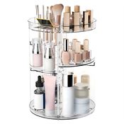 UNIQ 360 Roterande Sminkförvaring - Makeup Organizer - Transparent