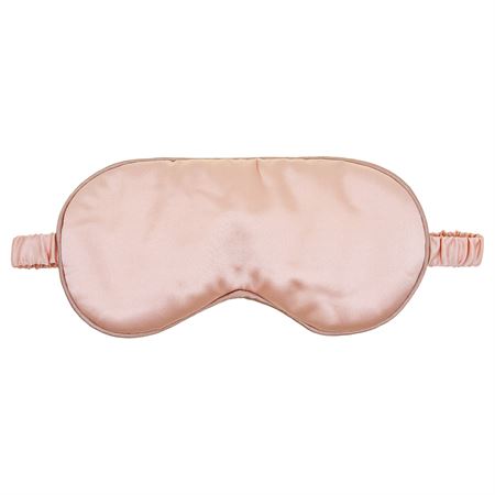 UNIQ Lyxig sovmask i 100% Silke - Champagne