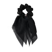 SOHO Vina Scrunchie - Svart