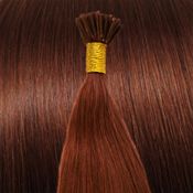 60 cm Cold Fusion hair extensions Röd 33#